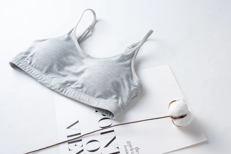 Spring/Summer Ladies Pajamas Sling + Shorts Modal With Chest Pad Solid Color Homewear Set pajamas sleepwear lingerie