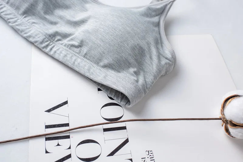 Spring/Summer Ladies Pajamas Sling + Shorts Modal With Chest Pad Solid Color Homewear Set pajamas sleepwear lingerie