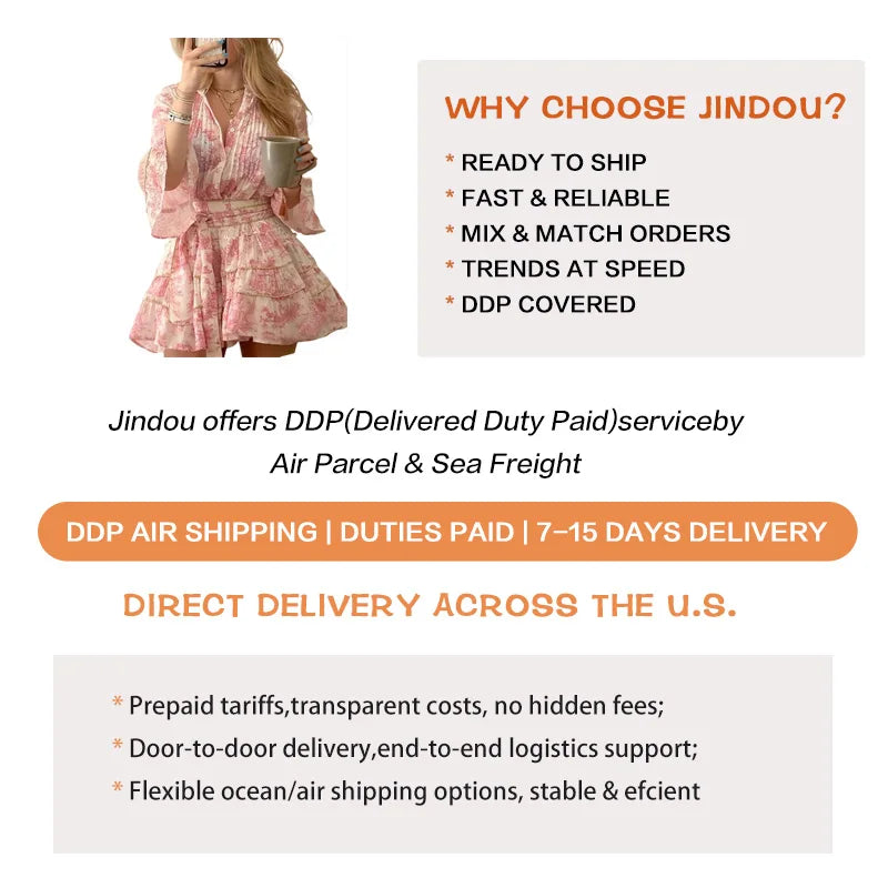 Women's American Vintage Empire Waist Short V-Neck Lotus Leaf Sleeves Plant Flowers Pattern Polyester Fashion Dress