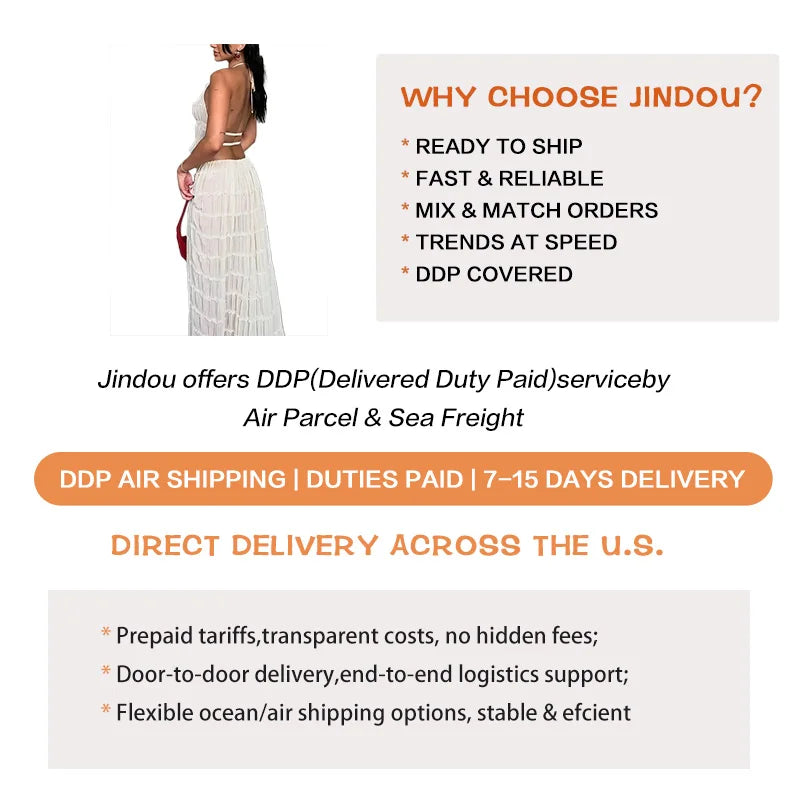 Fashionable Unique Women's Sleeveless Top & Maxi Dress 2-Piece Beachwear Set. Summer Suit