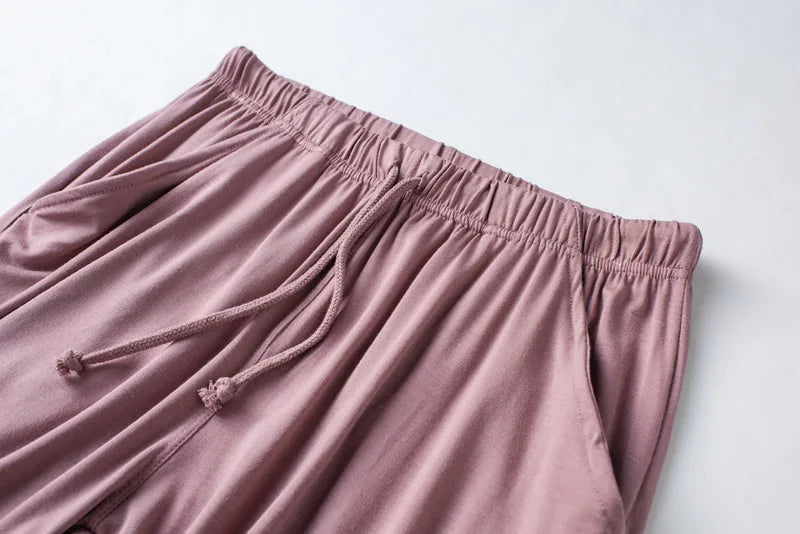 Spring/Summer Ladies Pajamas Sling + Shorts Modal With Chest Pad Solid Color Homewear Set pajamas sleepwear lingerie